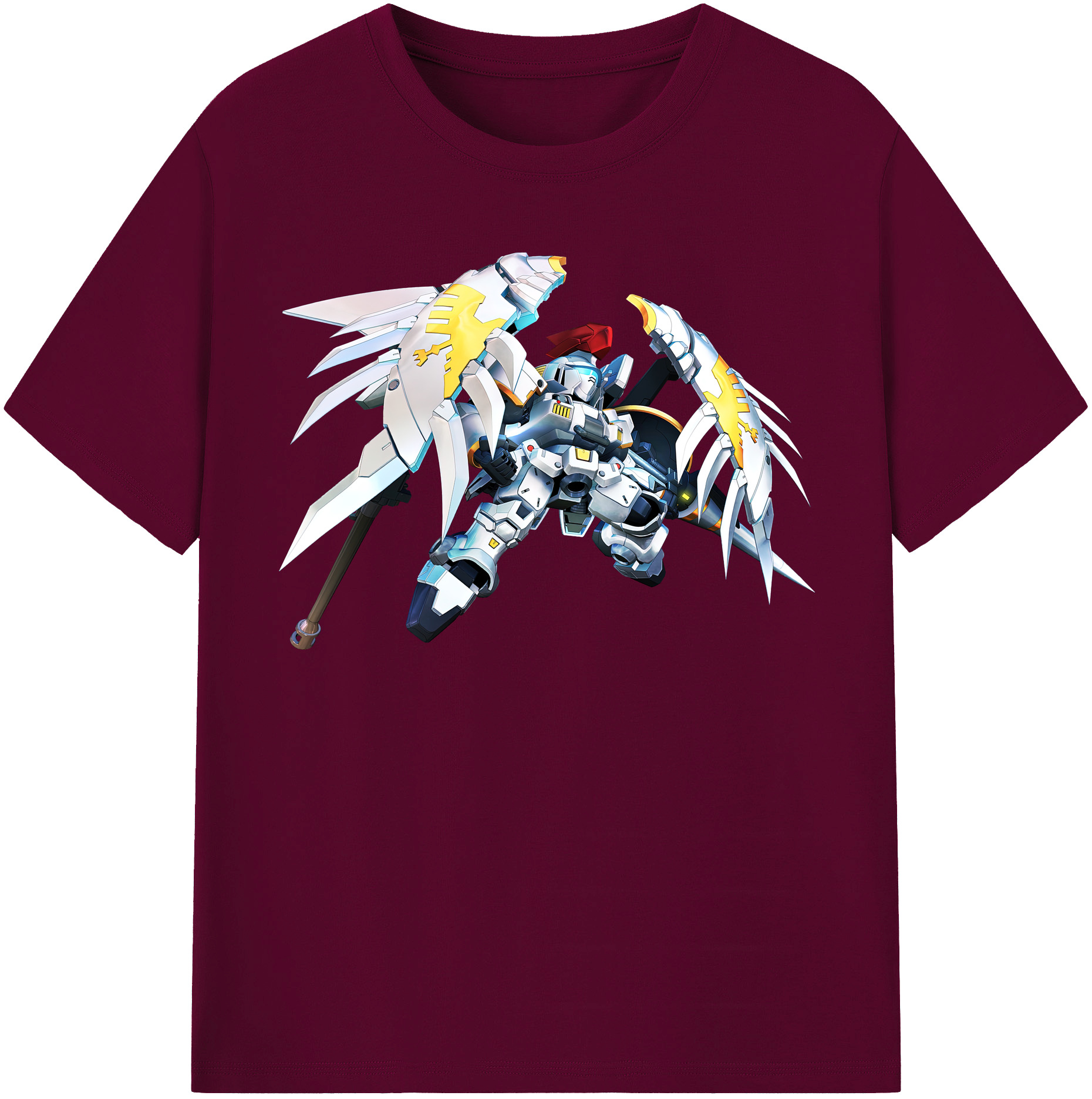 （画像用） 機動戦士ガンダム Mobile Suit Gundam レディースカジュアルプリントTシャツ（綿100％）